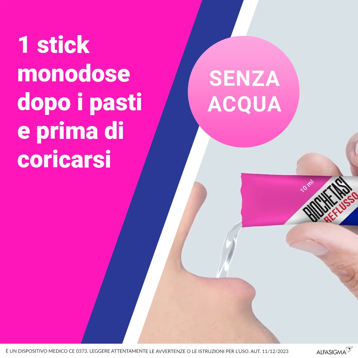 BIOCHETASI Biochetasi Reflux 20 sticks voor maagzuurrefux