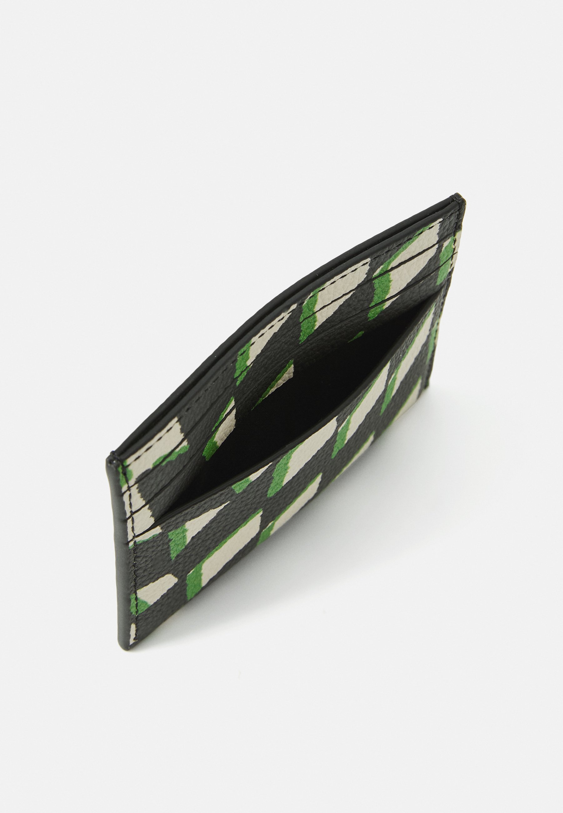 ETUI NA KARTY COACH Z NADRUKIEM GEOCHEMICZNYM - Portfel - czarny/wielokolorowy