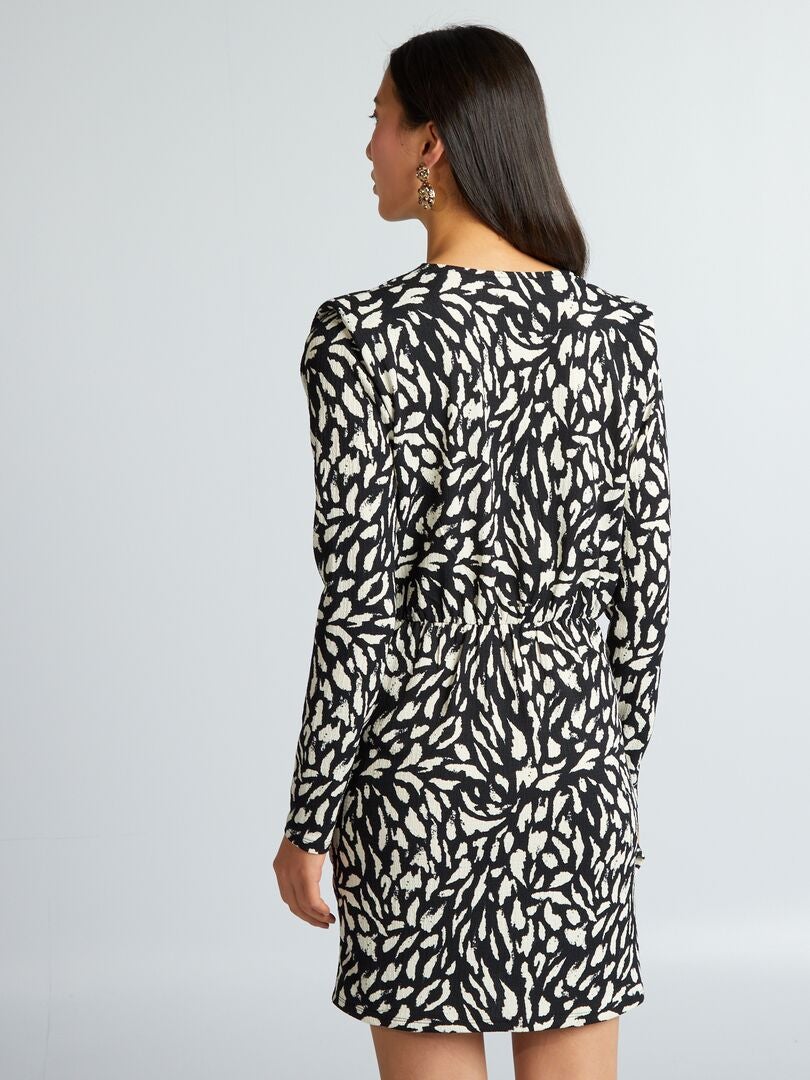 Vestido envelope - PRETO