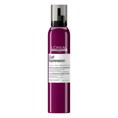 L'Oréal Professionnel Serie Expert Curl Expression Mousse 10-in-1 Kosteuttava Hiusvaahto Kiharoille Määritteleväksi 250 ml