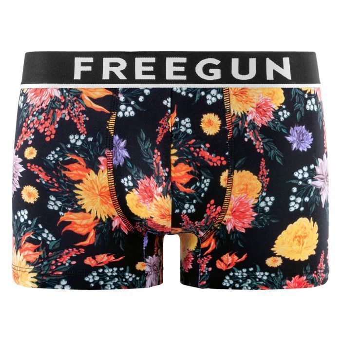 Calzoncillos bóxer Freegun para hombre - Azul (Paquete de 4)