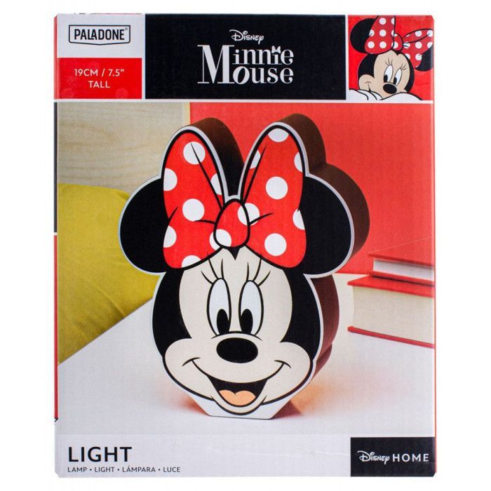 Lámpara 2D - PALADONE - MINNIE - Roja - LED - Interior - Infantil