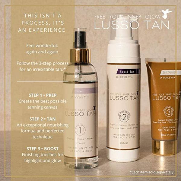 Lusso Tan Rapid Tan Mousse 200 ml