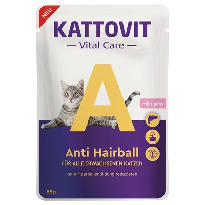 Kattovit Vital Care Anti-Pillole con Salmone