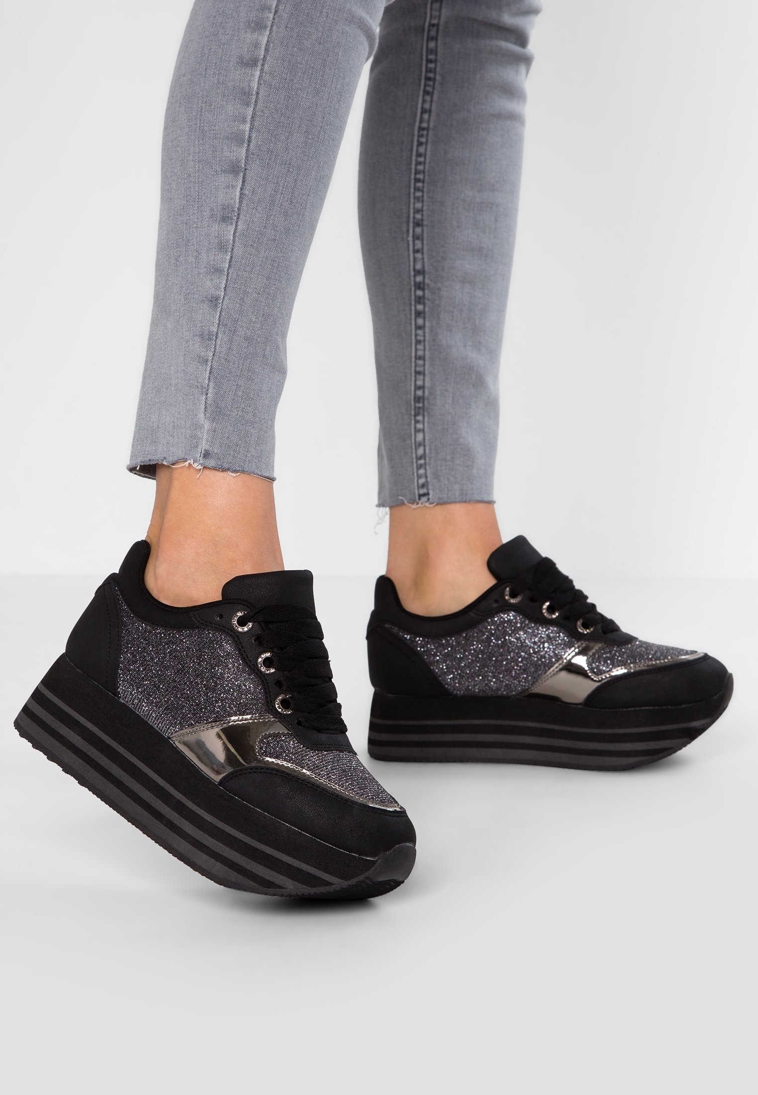 Tata Italia sneakers - zilverkleurig