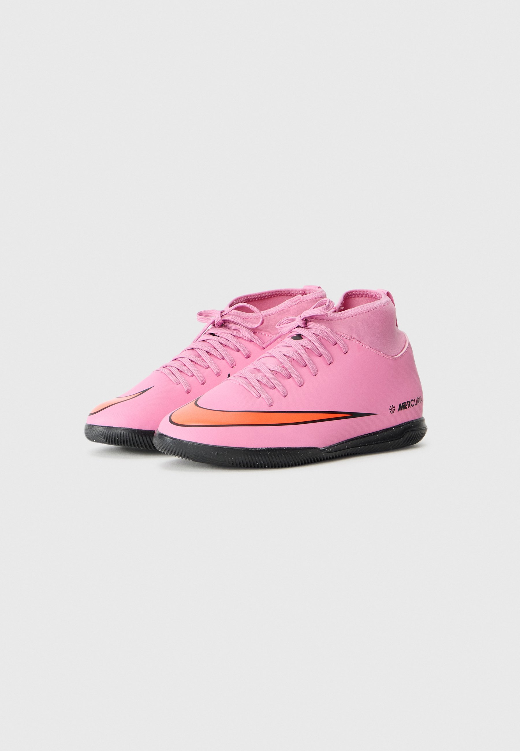 Nike Performance 10 CLUB UNISEX - Zaalvoetbalschoenen - magic flamingo/black/total crimson