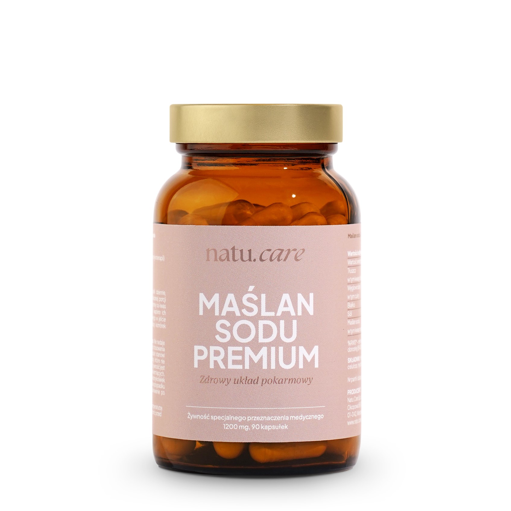 Natu.Care Maślan Sodu Premium 1200 mg