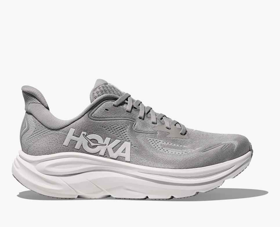 HOKA Clifton 10 Gris Estelar / Polvo Estelar