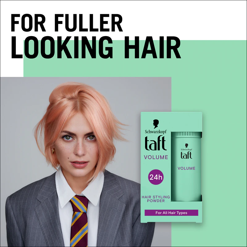 Pó capilar Schwarzkopf Taft Volume para aumentar o volume