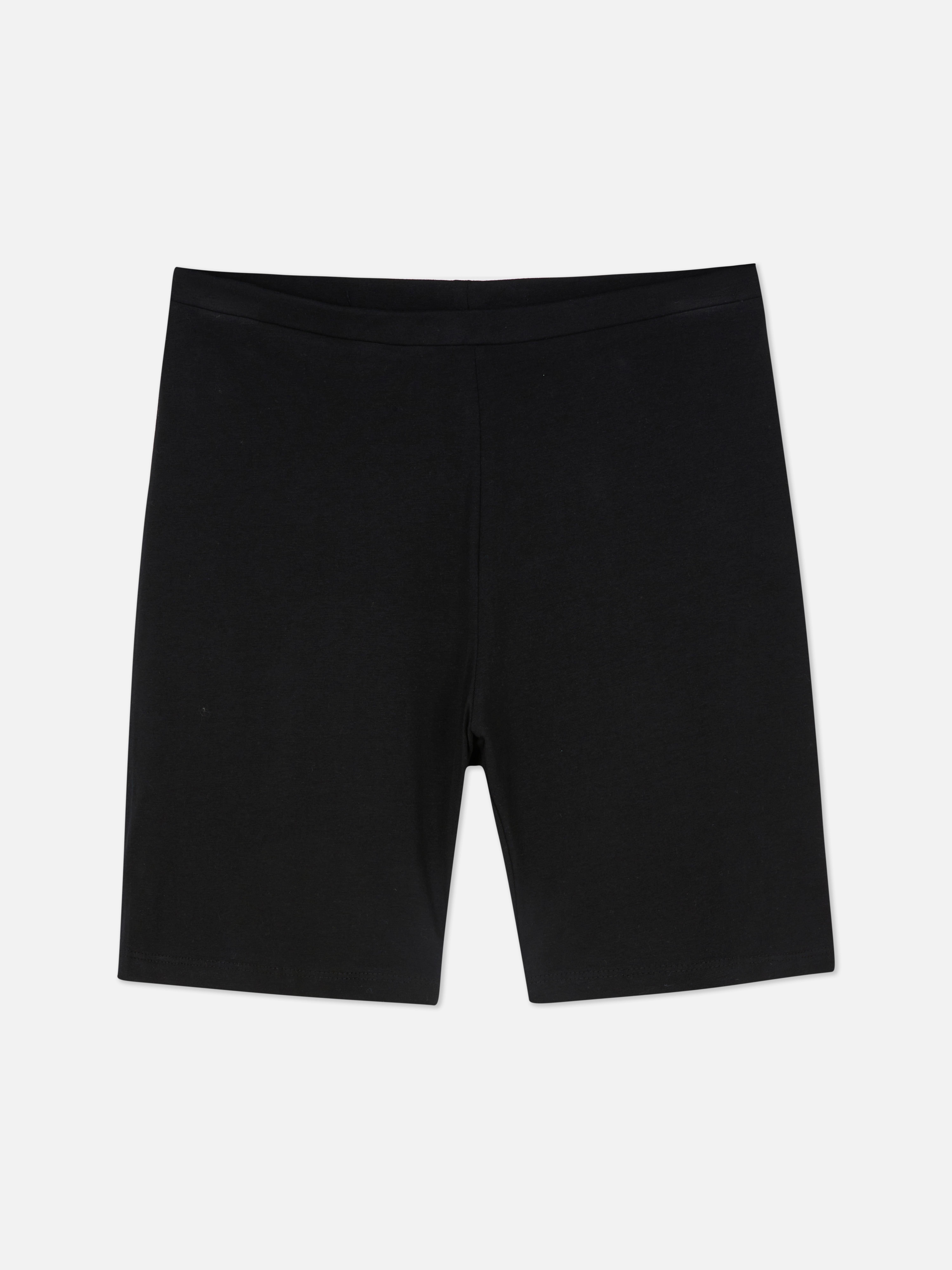Pantaloni scurți de ciclism Urmează tendința preferată a anilor '80 cu acești pantaloni scurți de ciclism confecționați dintr-un amestec confortabil de bumbac.