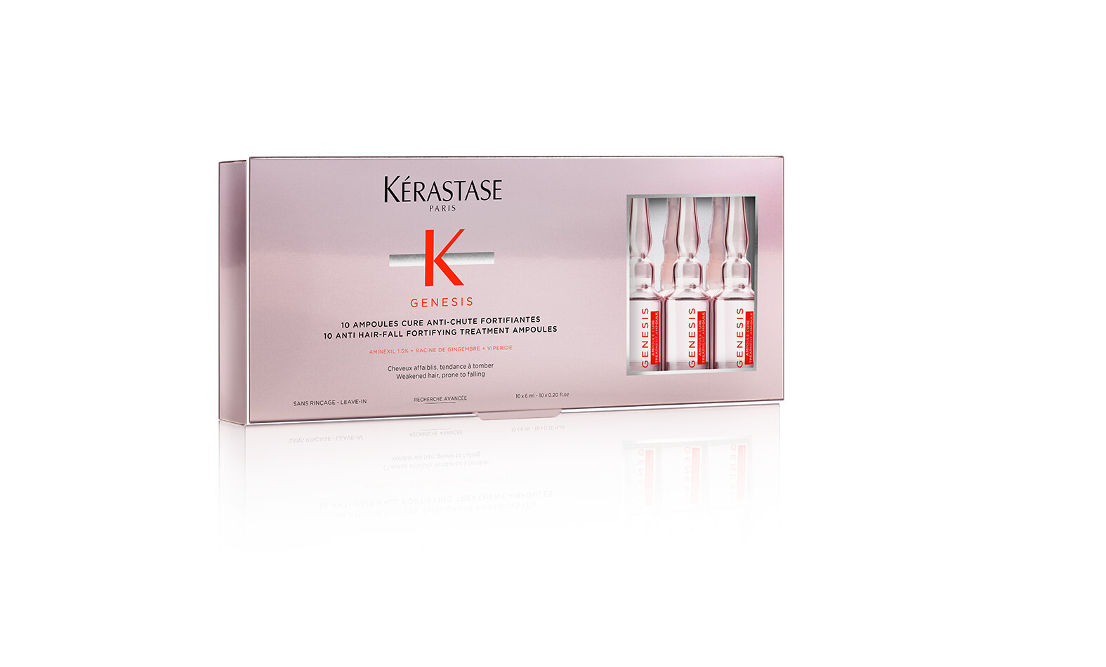 Genesis Ampoules Cure Anti-Chute Fortifiantes 10 x 6 ml - Kérastase