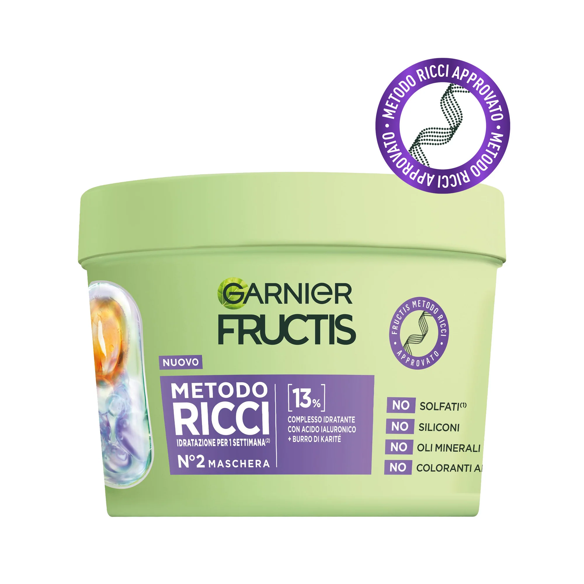 Fructis Fructis Metodo Ricci Maschera - Maschera Ricci Definiti Capelli