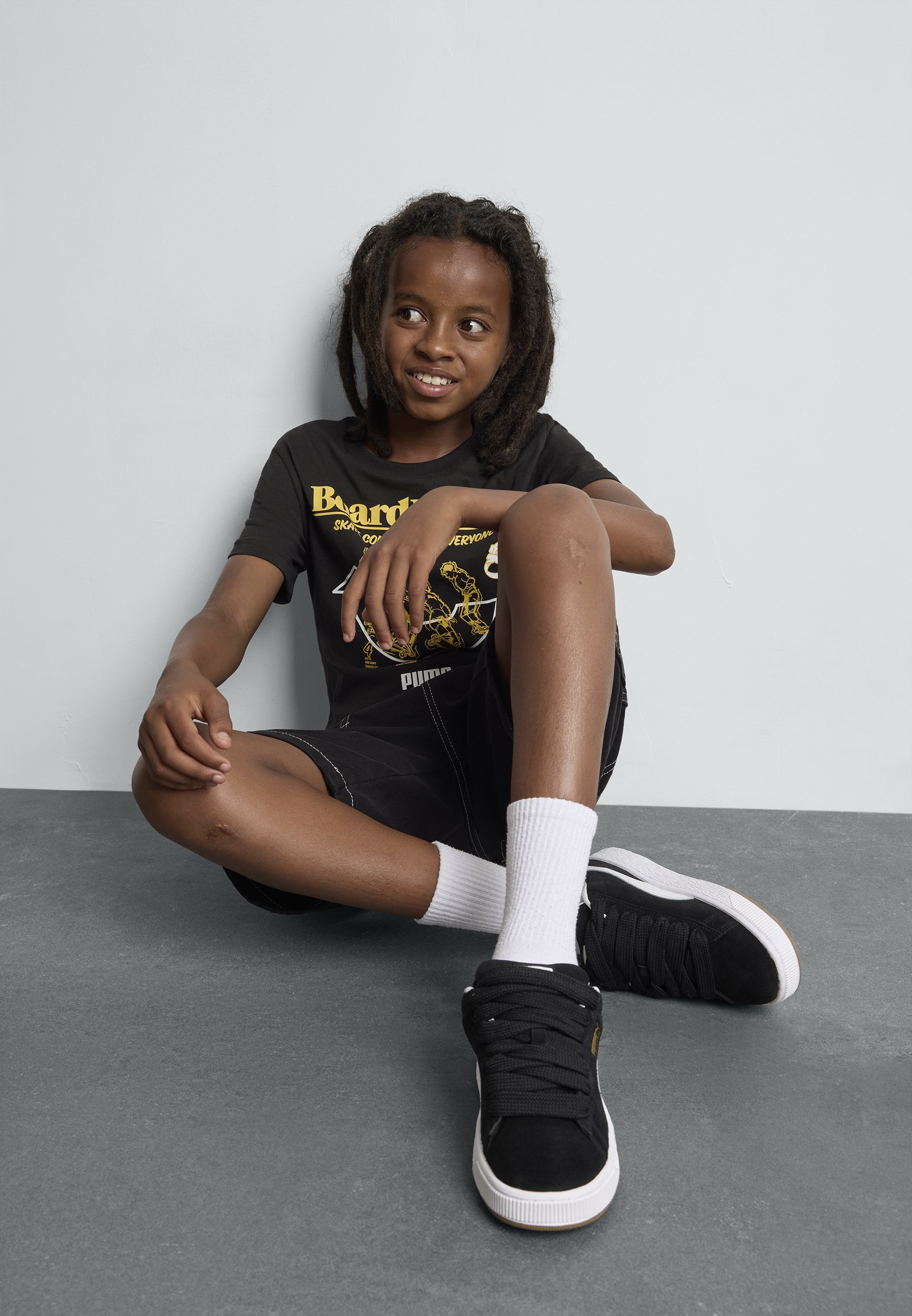 Baskets Puma unisexes - noir/blanc