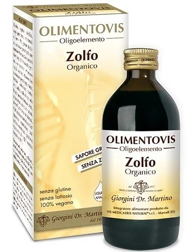 DR. GIORGINI Dr. Giorgini Olimentovis Συμπλήρωμα Οργανικού Θείου 200 ml