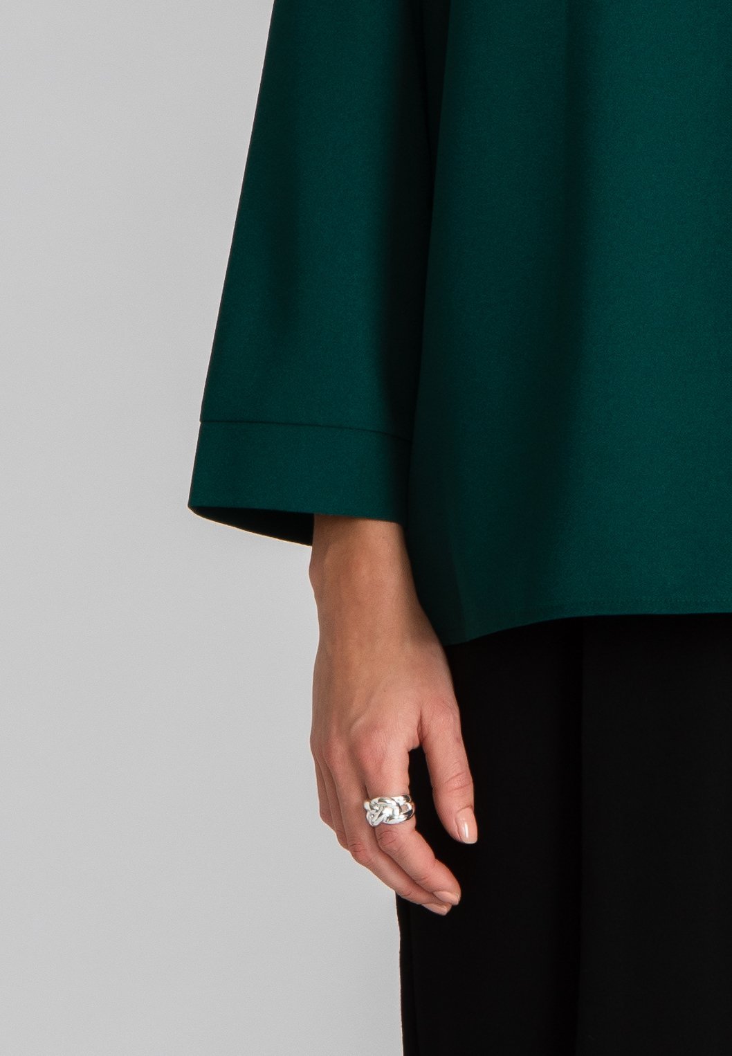 Bluza Jascha Stockholm - smaragdna