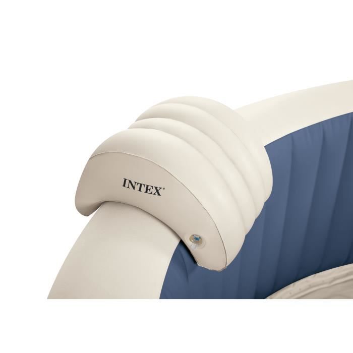 Spa hinchable INTEX - Azul marino - 196 x 71 cm - 4 plazas - Redondo - 28430EX