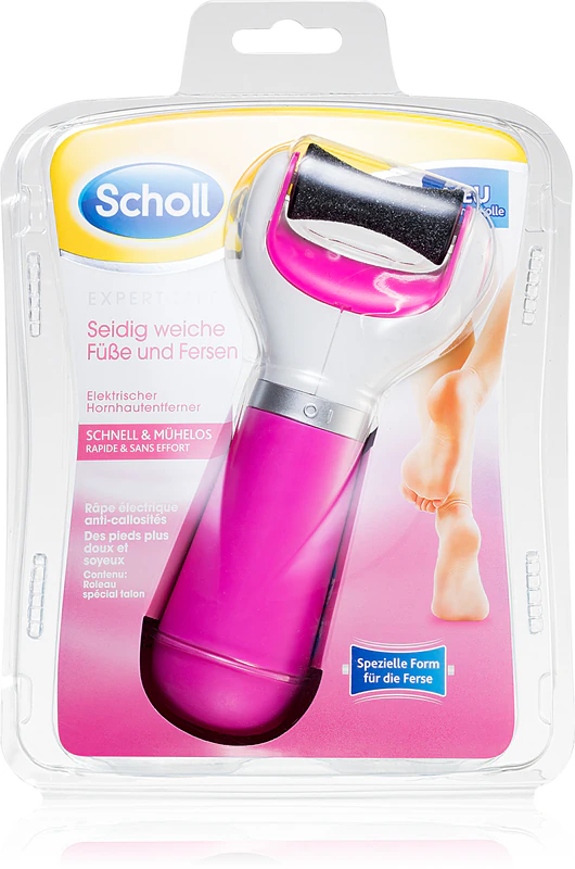 Lixa eletrônica para calcanhares Scholl Expert Care Heel