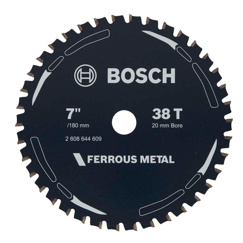 BOSCH TCT 180 mm 38-hampainen katkaisulaikka rautametallien katkaisuun - RAUTAMETALLIT