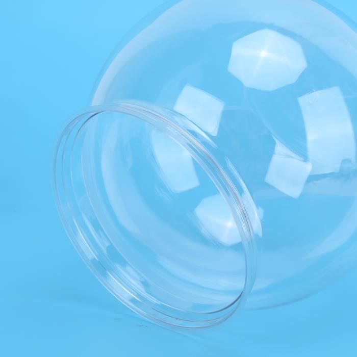 Aquarium rond en plastique transparent OMABETA pour poissons d'eau froide