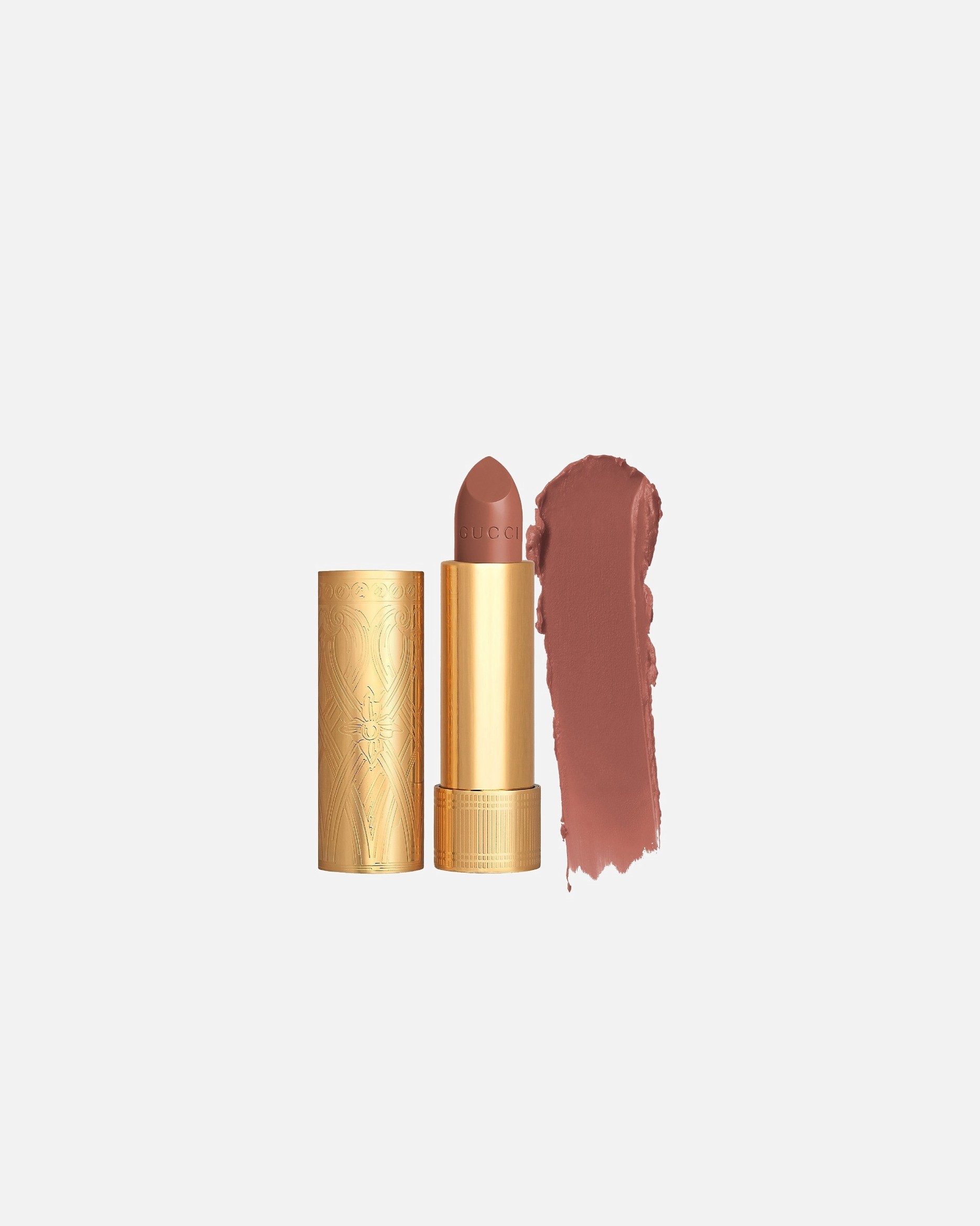 „Gucci“ lūpų dažai „Gucci Beauty Gucci Satin“ lūpų dažai – 122 – Eliza Ginger, 3,5 g – 3,5 g