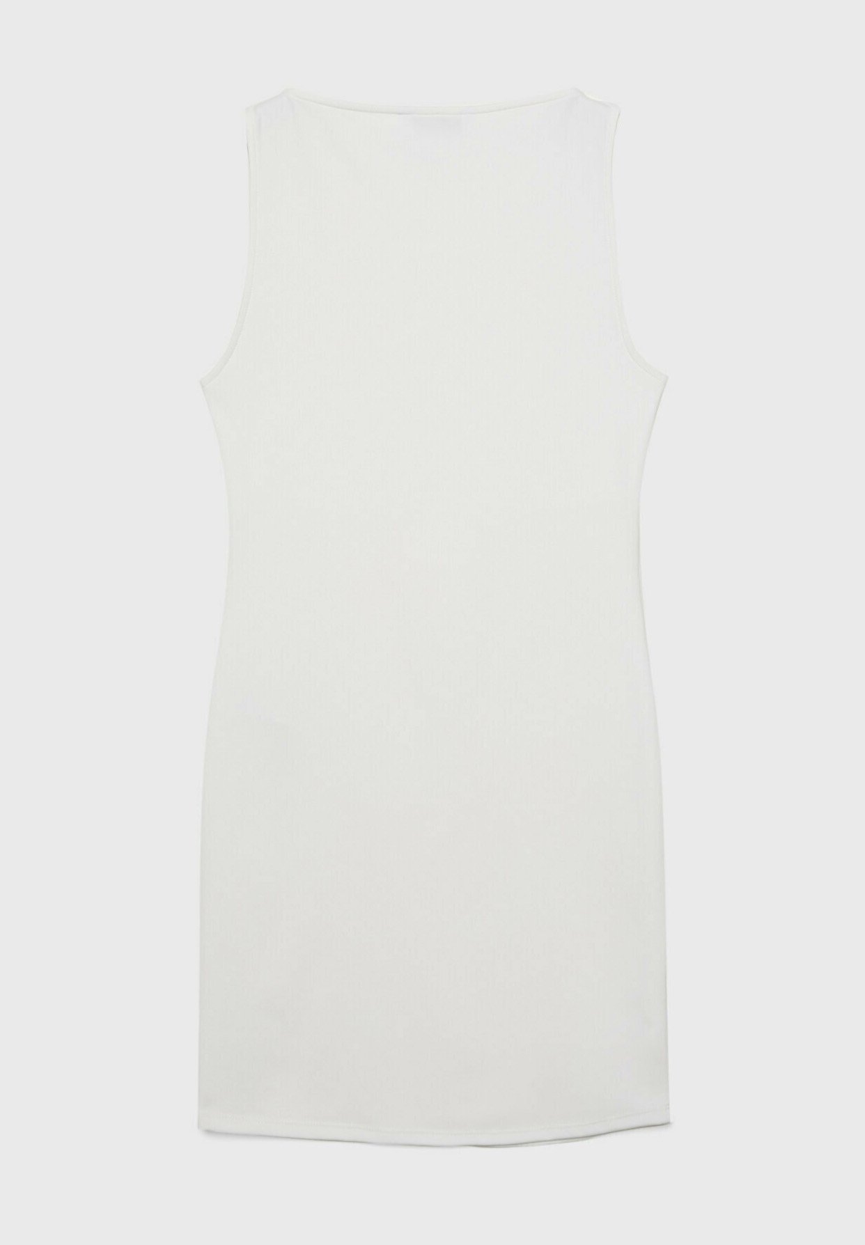 Robe Stradivarius Shift - blanche