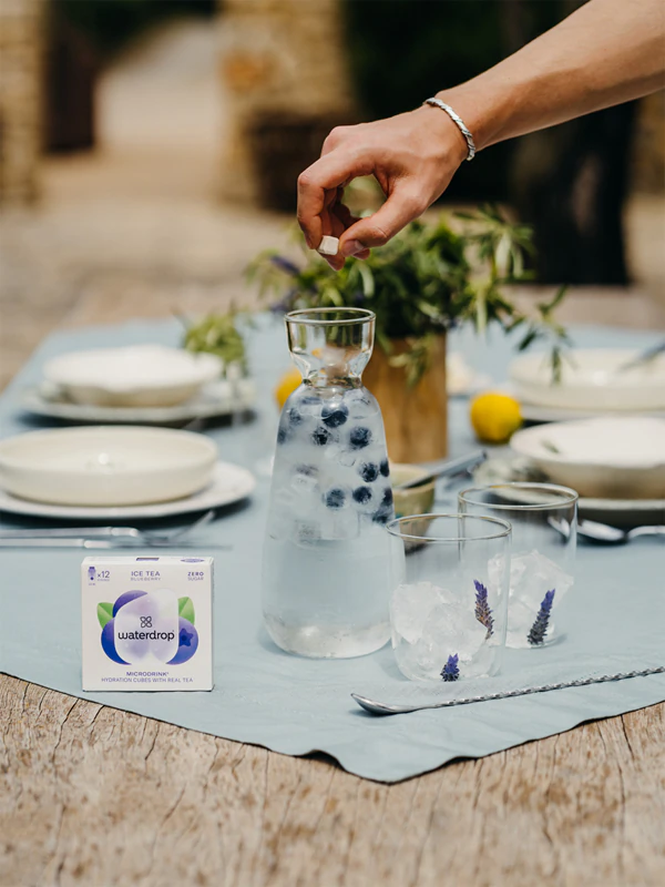 Ledový čaj Waterdrop Microdrink s vitamínem C a B3