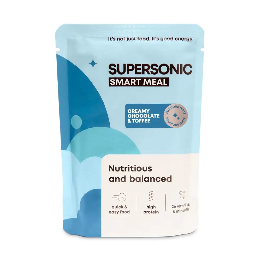 Supersonic Smart Meal - pełnowartościowy posiłek o sm. kremowej czekolady z toffee 100 g