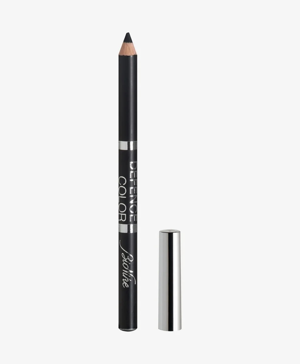 BIONIKE BioNike Defence Color Μολύβι ματιών Kohl&Kajal για εσωτερικό και εξωτερικό περίγραμμα ματιών 101 Noir χωρίς γλουτένη